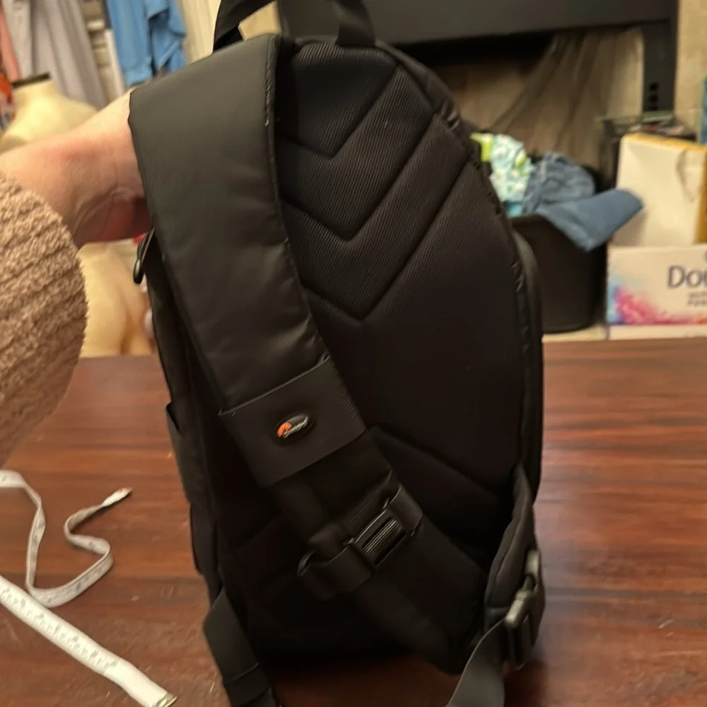 Lowepro black Slingshot backpack (see measurements)
